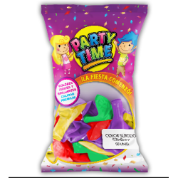 GLOBO PARTY TIME PERLADO 12" *25U