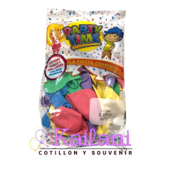 GLOBO PASTEL 9" LILA  *25U