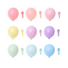 GLOBO PASTEL 9" LILA  *25U
