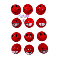 NARIZ EMOTICON ROJO LED *12U