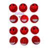 NARIZ EMOTICON ROJO LED *12U