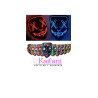 MASCARA LA PULGA AZUL CON LED *1U