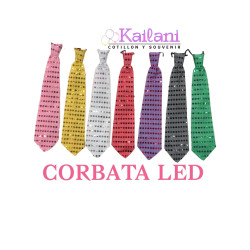 CORBATAS CON LUZ *12U