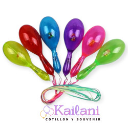 MARACAS LED MULTICOLOR *12U