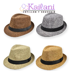 SOMBRERO PANAMEÑO PLATA *1U