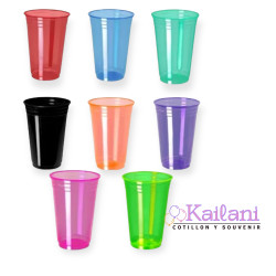VASO BALADA NEON 300ML *25U