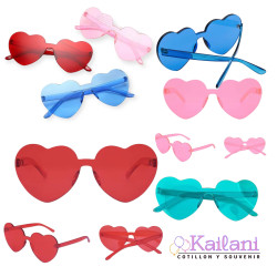 LENTES ACRILICO CORAZÒN *12U