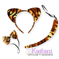 SET PELUCHE TIGRE *1U