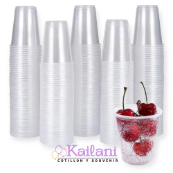 VASOS PLÀSTICO 180CC *100U