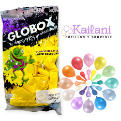 GLOBOS PERLADO  9" *25U