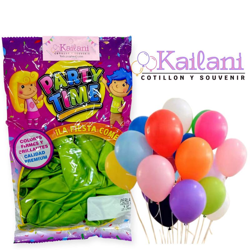 GLOBO PERLADO 12" *25U