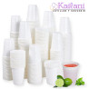 VASO PLÀSTICO 180cc BLANCO *100U