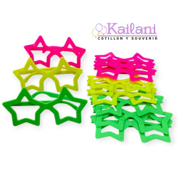 ANTEOJO ESTRELLA FLUO *12U