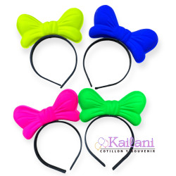 VINCHA MOÑO FLUO *6U
