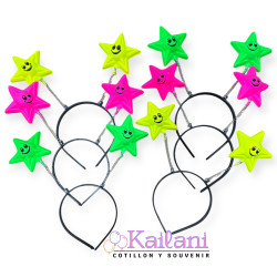 VINCHA RESORTE ESTRELLITA *6U