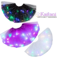 TUTU LED NEGRO NIÑA  *1U