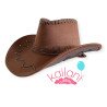 SOMBRERO COWBOY MARRON *1U