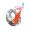 TURBANTE PLATEADO MRTALIZADO *6U