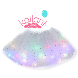 TUTU BLANCO CON LUZ *1U