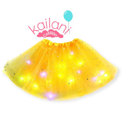TUTU AMARILLO CON LUZ *1U
