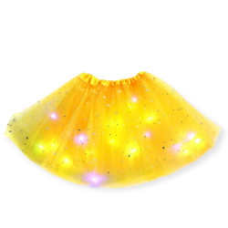 TUTU AMARILLO CON LUZ *1U