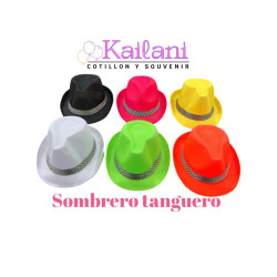 SOMBRERO TANGUERO FLUO *1U