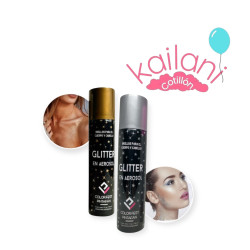 GLITTER EN AEROSOL *4U