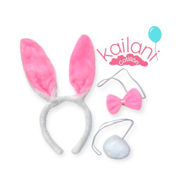 SET PELUCHE CONEJA *6U