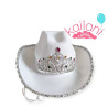 SOMBRERO VAQUERO BLANCO *1U