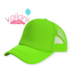GORRA TRUCKER VERDE NEON *6U