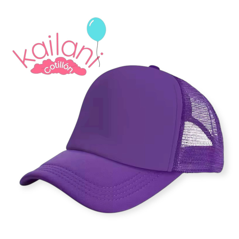 GORRA TRUCKER VIOLETA *6U