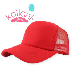 GORRA TRUCKER ROJO *1U