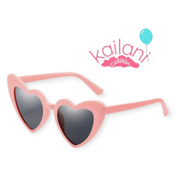 LENTES CORAZON ROSA *12U