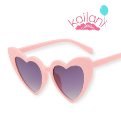 LENTES CORAZON ROSA *12U