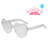 LENTE CORAZÒN TRANSPARENTE *12U