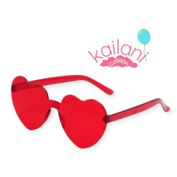 LENTE CORAZÒN ROJO *12U