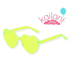LENTE CORAZÒN AMARILLO *12U