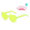 LENTE CORAZÒN AMARILLO *12U