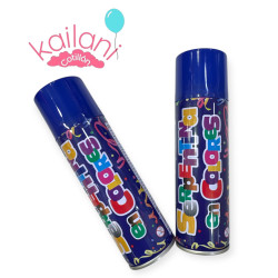 SERPENTINA EN AEROSOL AZUL *6U