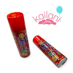 SERPENTINA EN AEROSOL ROJO *6U