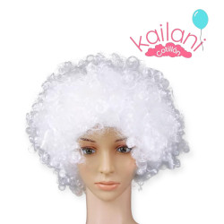 PELUCA AFRO BLANCO 120G *1U