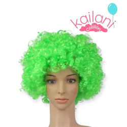 PELUCA AFRO VERDE 120G *1U