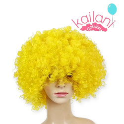 PELUCA AFRO AMARILLO 120G *1U