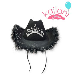 SOMBRERO VAQUERO NEGRO *1U