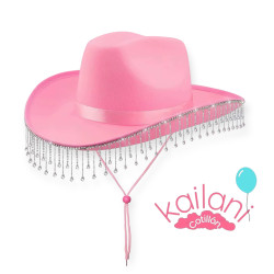 SOMBRERO COWBOY ROSA *1U