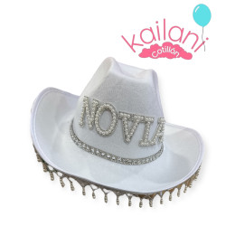SOMBRERO NOVIO BLANCO *1U
