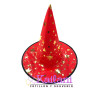 SOMBRERO DE BRUJA NEGRO*1U