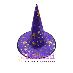 SOMBRERO DE BRUJA AVIOLETA *1U