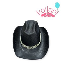 SOMBRERO VAQUERO NEGRO *1U