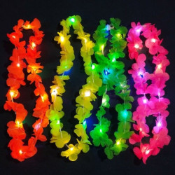 COLLAR HAWAIANO LUMINOSO *1U